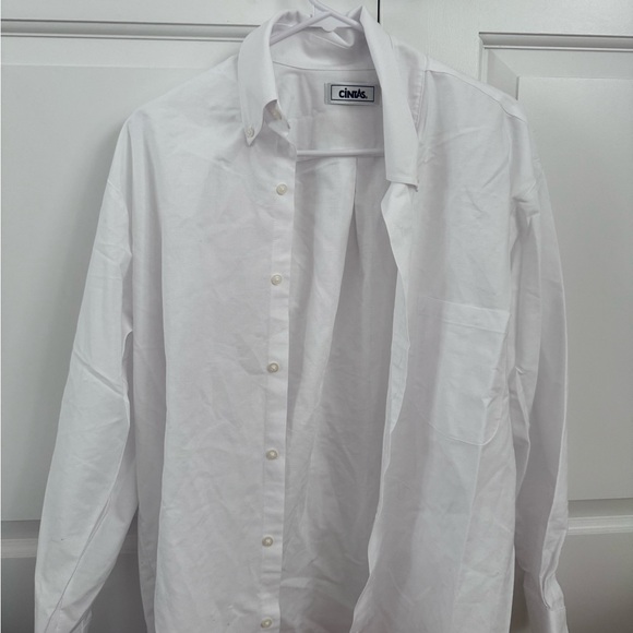 Classic White Boy’s Button Down Shirt - Picture 1 of 2